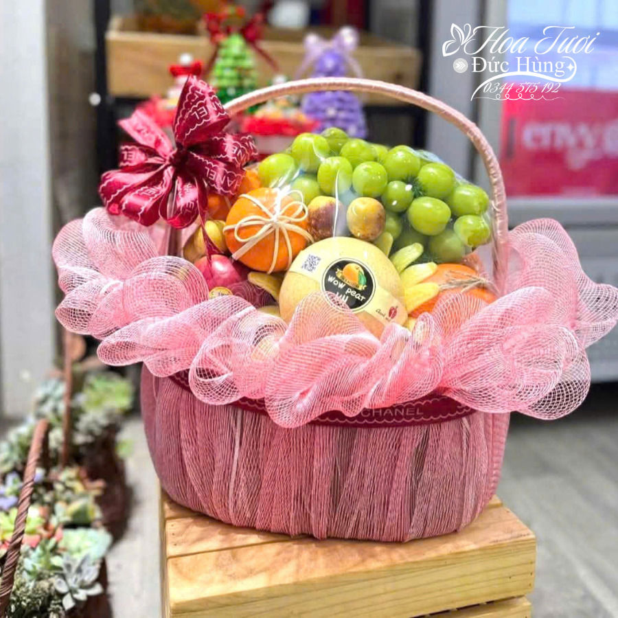 Giỏ Trái Cây Biếu Cô Giáo